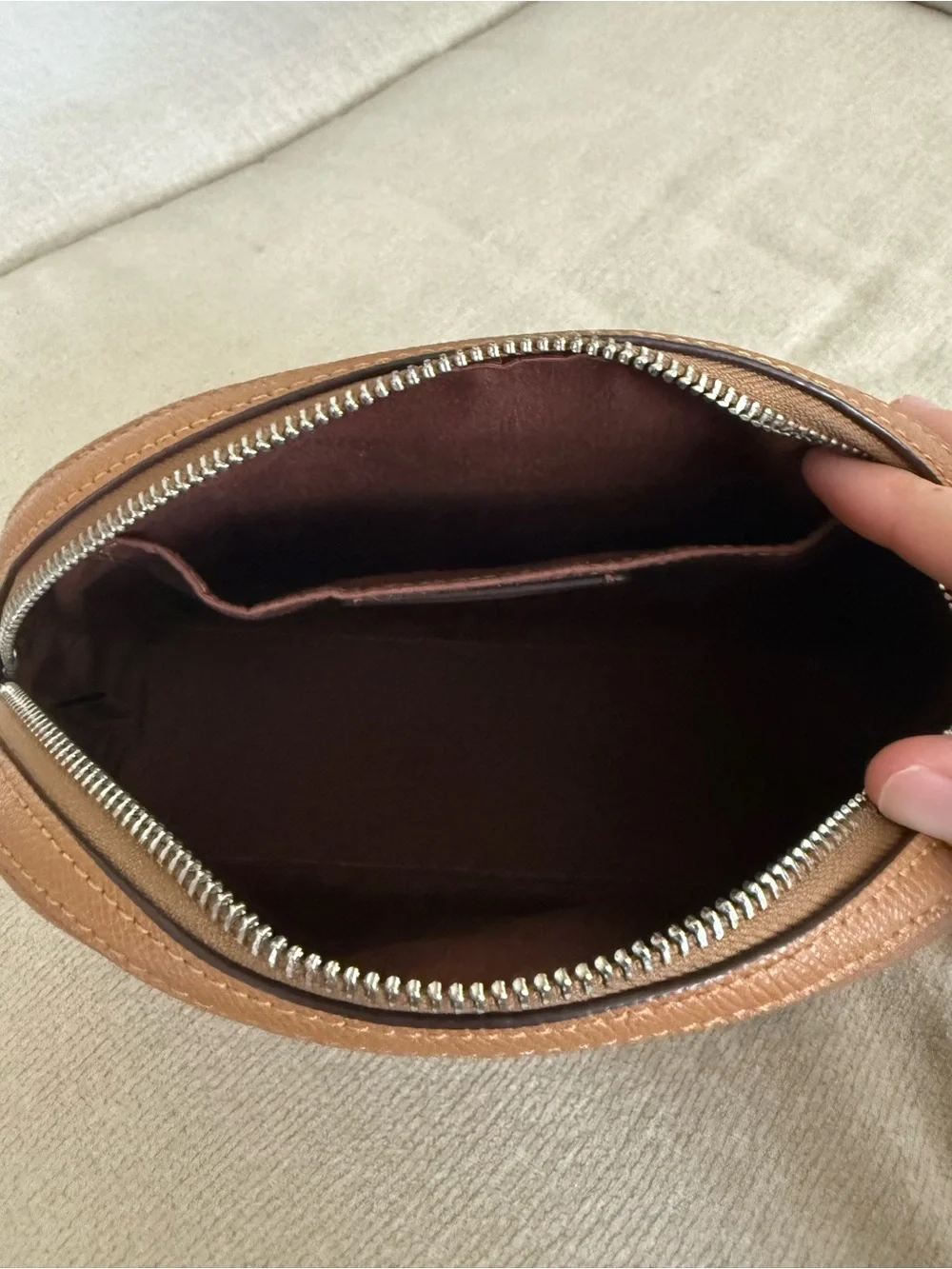Coach Madi Crossbody in Saddle Brown